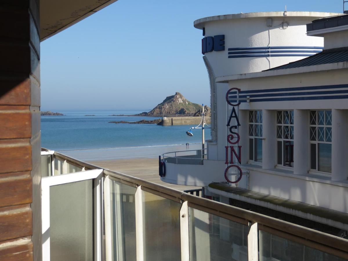 Les Bains Studio Vue Mer Pleneuf-Val-Andre Eksteriør billede